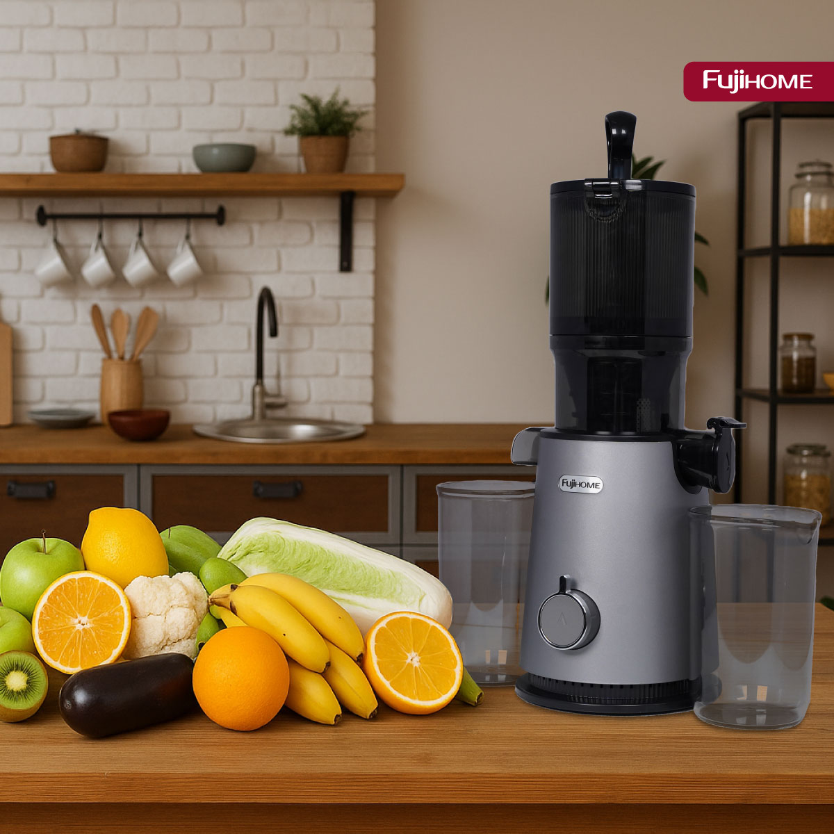 sj50c-10 Máy ép chậm nguyên quả Fujihome SJ50C