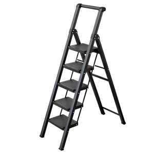 Thang ghế gấp gọn thông minh 5 bậc FUJIHOME SL105B ( Black )