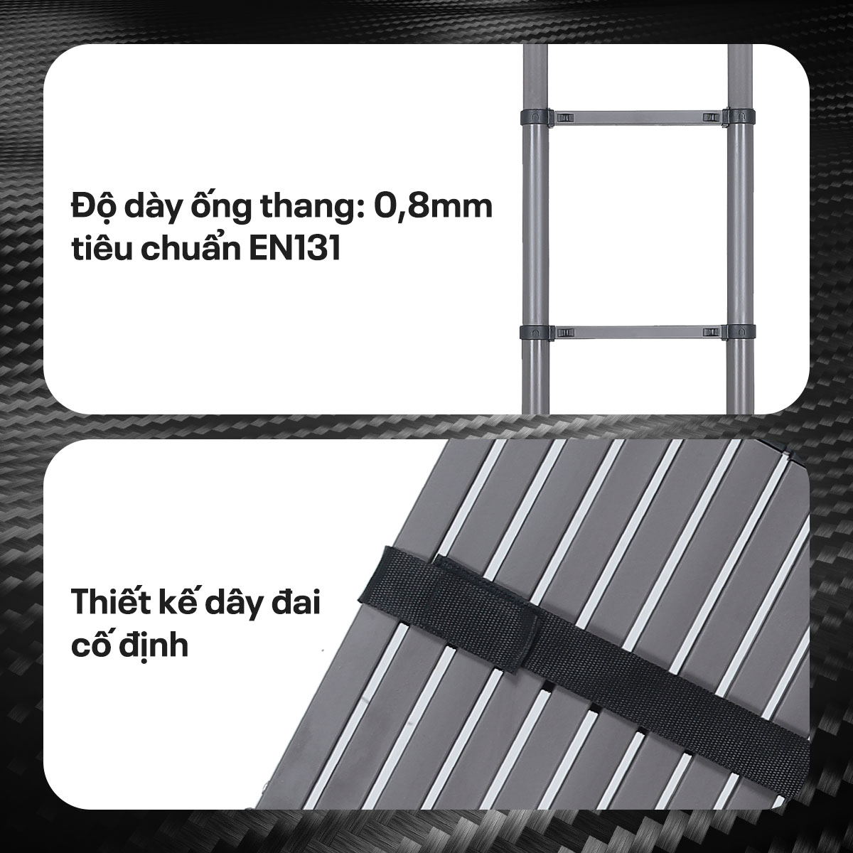 thang-4-7 Thang rút đơn thép carbon Fujihome STL27
