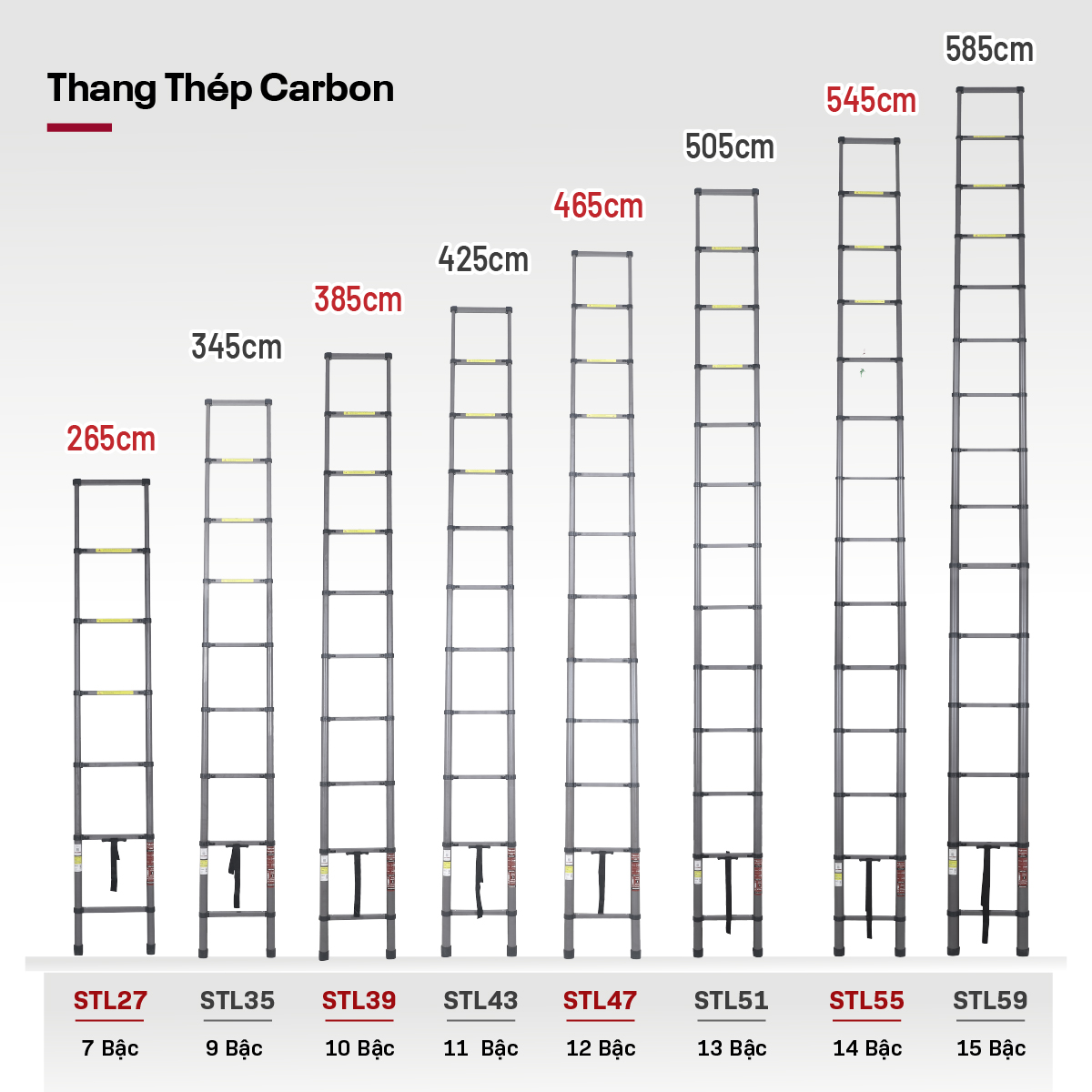 thang-nhom-6 Thang rút đơn thép carbon Fujihome STL59
