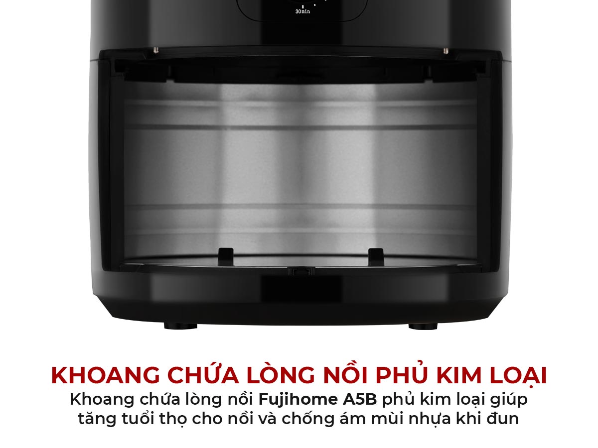 Nồi chiên không dầu Fujihome A5B 5.5Lít