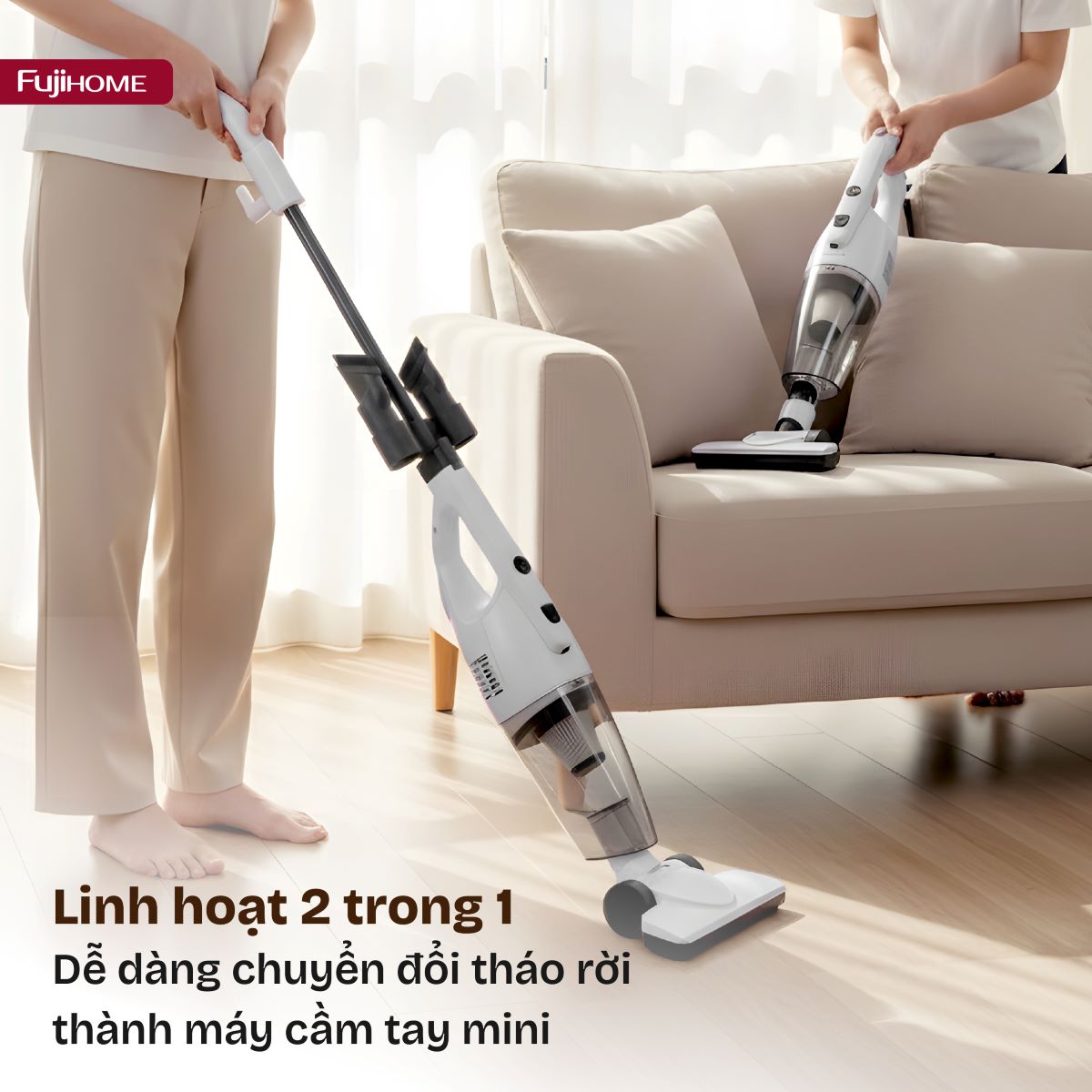Máy hút bụi cầm tay Fujihome VC06