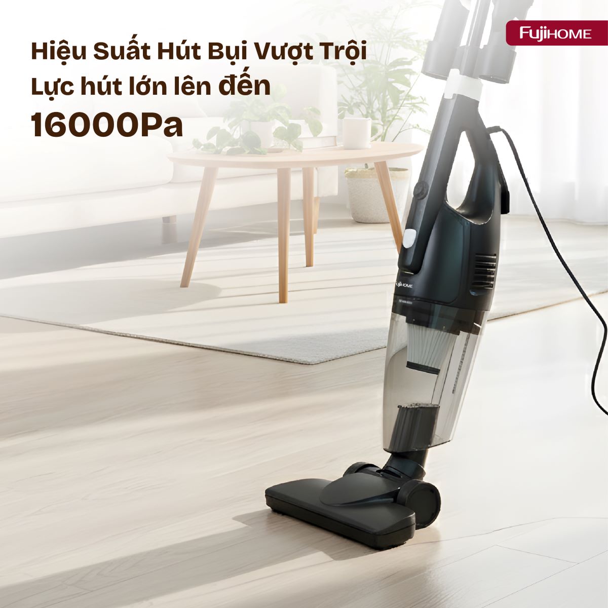 Máy hút bụi cầm tay Fujihome VC06