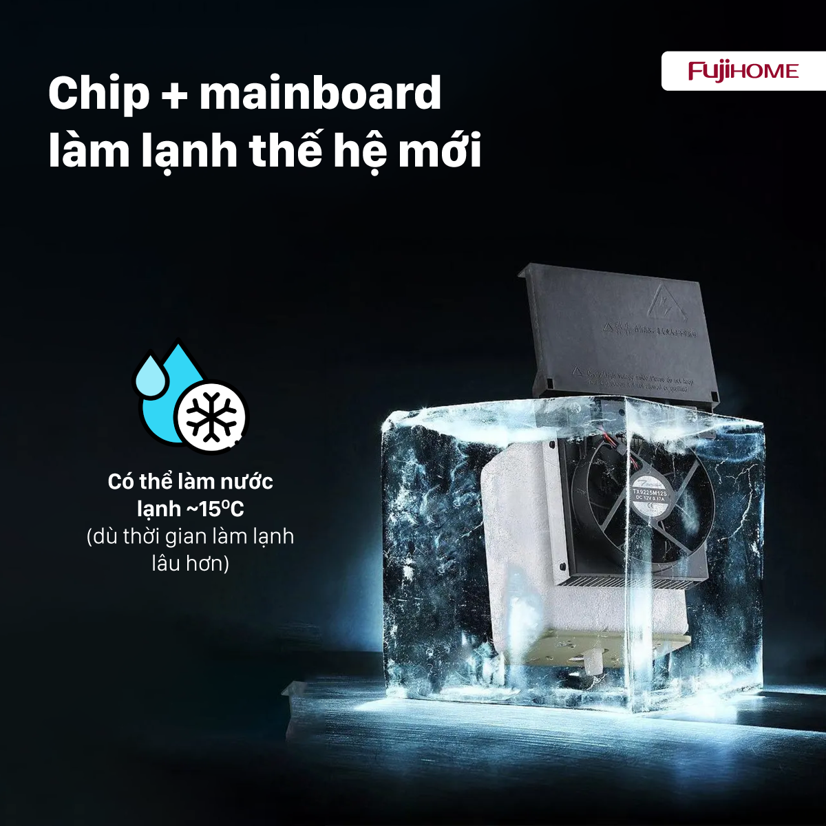 Cây nước nóng lạnh fujihome WD201E